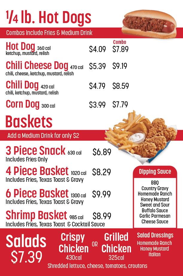 Hot Menu Page 1